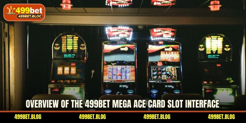 Overview of the 499BET Mega Ace card slot interface