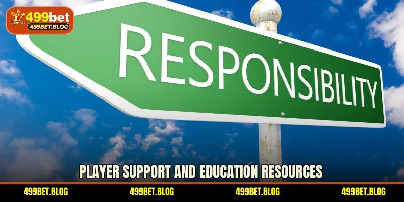 Player support and education resources